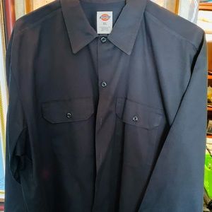 Dickies Mens charcoal shirt Long sleeve Never worn